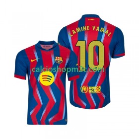 Barcellona Lamine Yamal 10 Maglia Quarta 2025/2026 Manica Corta